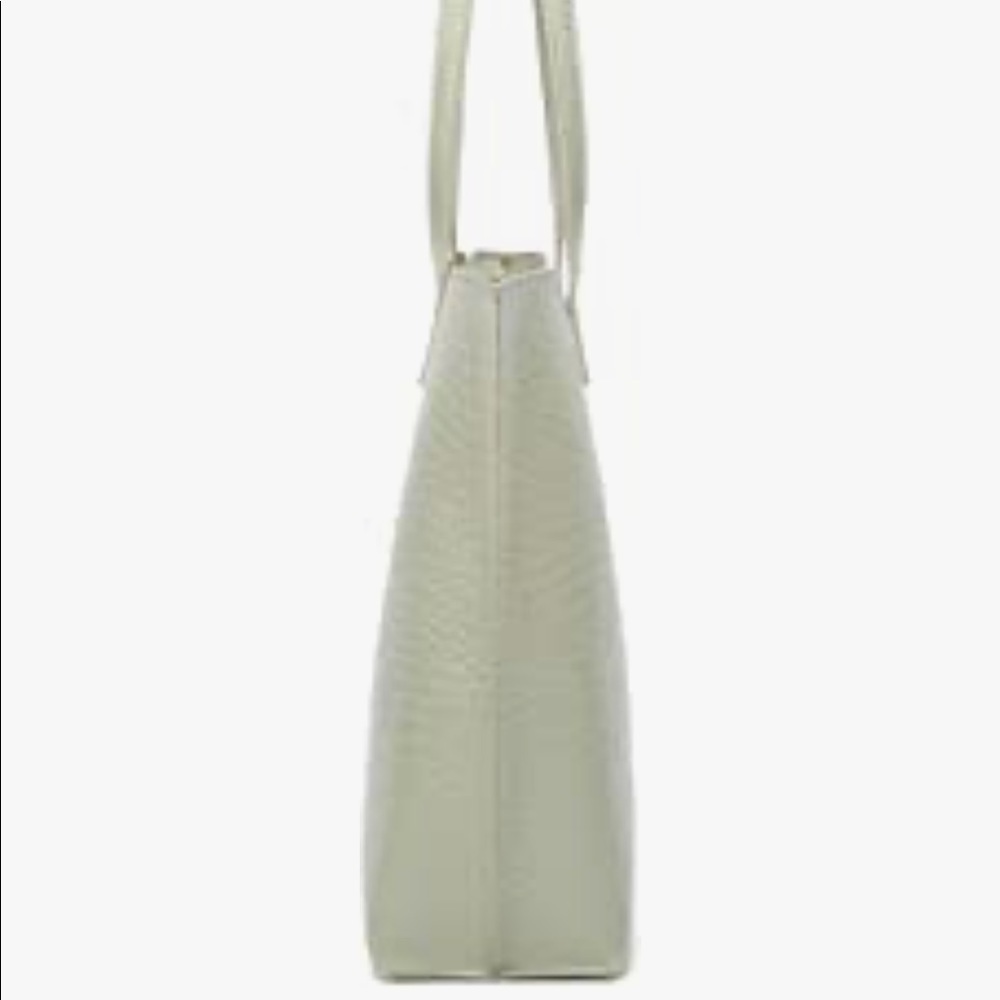 Dreubea Soft Faux Leather Tote Shoulder Bag Big Capacity with Tassel - Picture 4 of 15